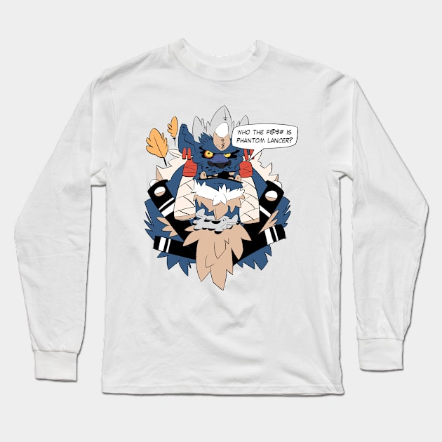 Sarcastic Kimahri 3 Long Sleeve T-Shirt by galgard000